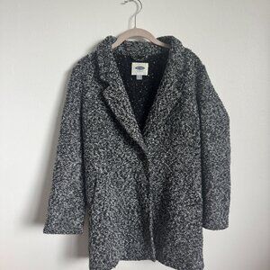 Old Navy Bouclé Knit Coat Jacket – XS